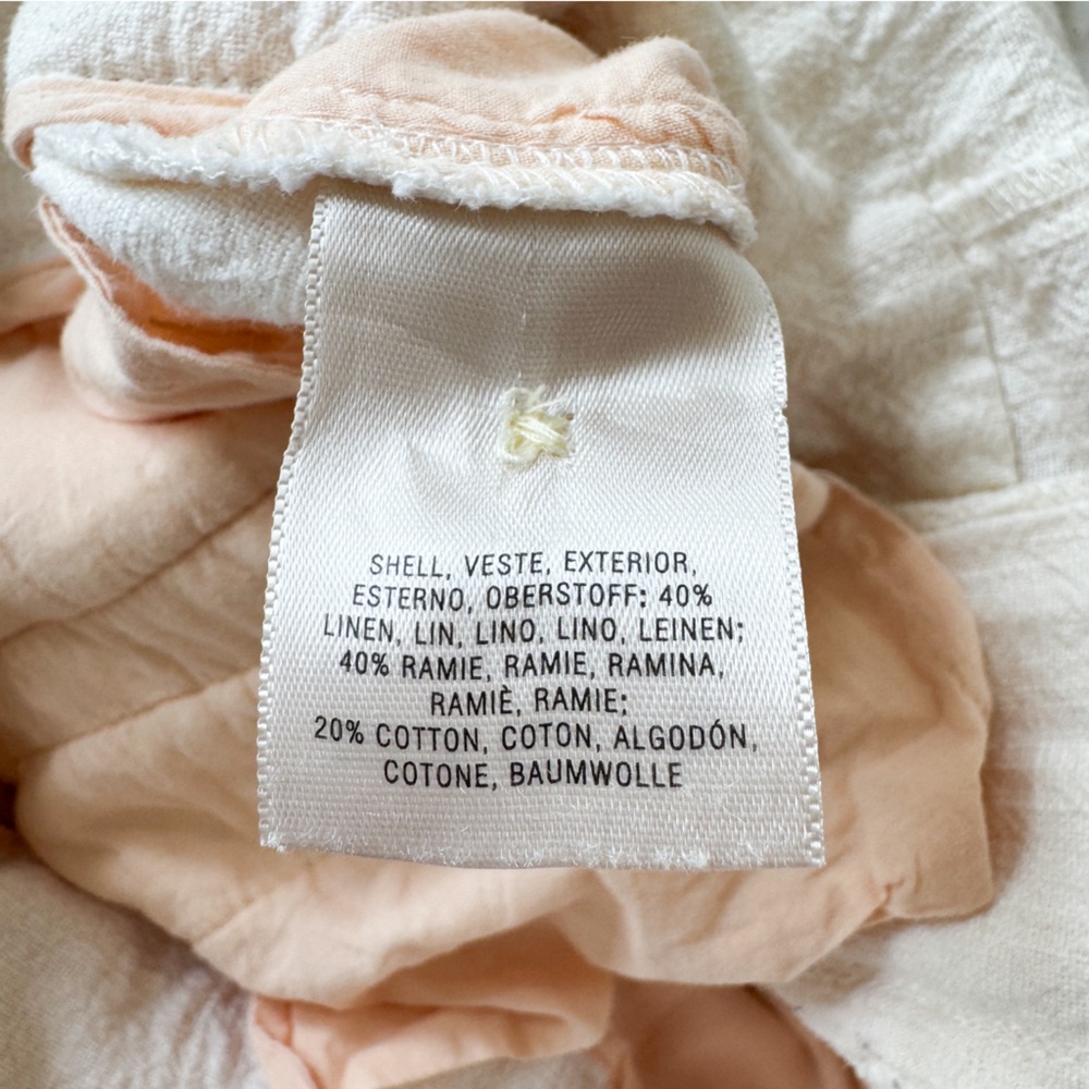 ANTHROPOLOGIE • Cape Code Jumpsuit in Ivory - Picture 13 of 15